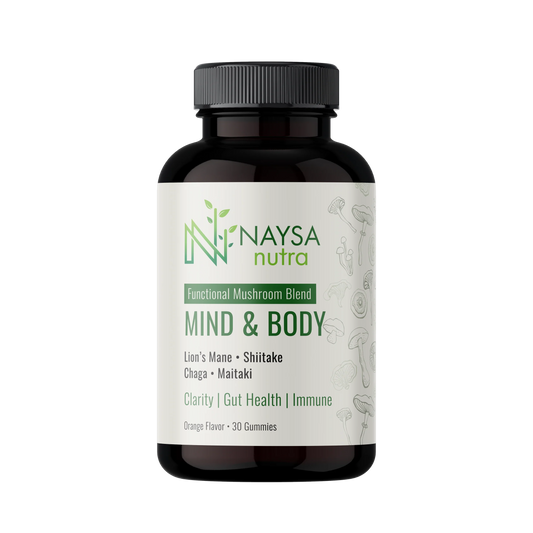 Gominolas de extracto de hongos para mente y cuerpo NAYSA Nutra