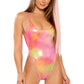 Metallic Spaghetti Strap Bodysuit