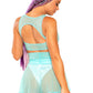 Mesh Skater Skirt