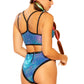 Metallic Double Strap Tank