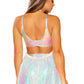 Metallic High Waisted Bottoms