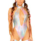 Metallic Keyhole Bodysuit