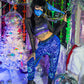 Velvet and Sequin Joggers