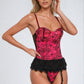 Skirted Lace Bridal Bustier