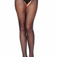 Plus Size Crotchless Fishnet Curvy Pantyhose