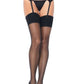 Sheer Garter Belt and Stocking Set
