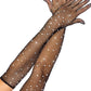 Rhinestone Fishnet Gloves