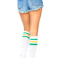Athletic Striped Knee Highs