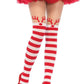 Striped Rudolph Tights