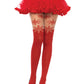 Red Snowflake Tights
