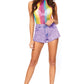Rainbow Striped Bodysuit