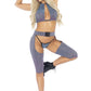 Iridescent Bikini Set and Chaps