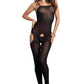 Opaque Suspender Bodystocking