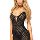 Lace Up Front Mini Dress Set