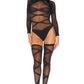 Wrap Around Bodysuit And Thigh Highs