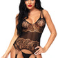 Rose Lace Bodystocking