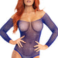 Rhinestone Fishnet Bodysuit