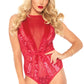 Velvet and Lace Teddy