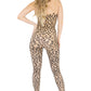 Sheer Leopard Bodystocking