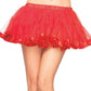 Pleated Satin Petticoat