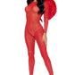 Sheer Rhinestone Catsuit