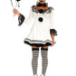 Black and White Clown Costume