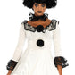 Black and White Clown Costume