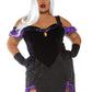 Plus Size Sultry Sea Witch Costume