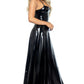 Black Vinyl Gown