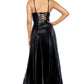 Black Vinyl Gown