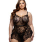 Nuisette en dentelle Midnight Kiss
