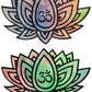 Pastel Tie-Dye Rainbow Lotus Pasties