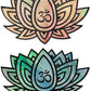 Pastel Tie-Dye Rainbow Lotus Pasties