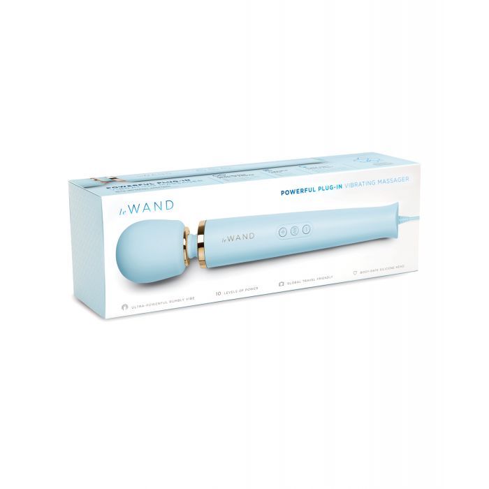 Vibrateur baguette Le Wand Plug-In - Bleu