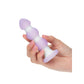 Tapón Anal de Cuentas "Lavander Haze" - Lavanda/Blanco
