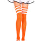Athletic Striped Thigh Highs