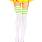 Athletic Striped Thigh Highs