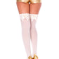 Bow Top Thigh Highs