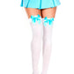 Bow Top Thigh Highs