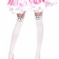 Bunny Print Pantyhose