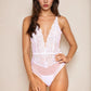 Lace and Dot Mesh Teddy