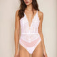 Lace and Dot Mesh Teddy