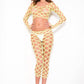 Net Crop Top and Pants