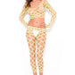 Net Crop Top and Pants