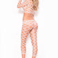 Net Crop Top and Pants