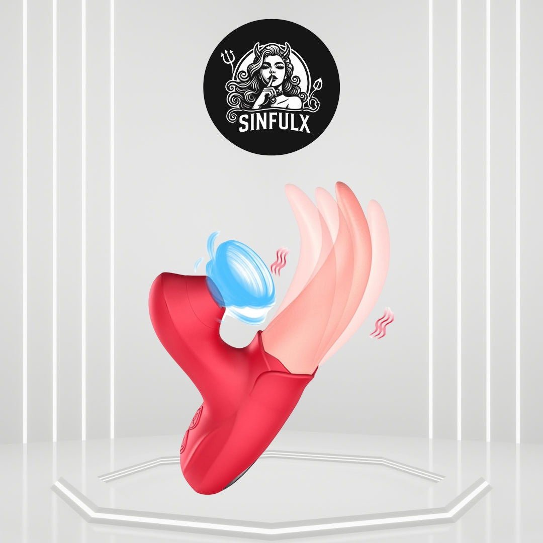 Vibrador MotionWave de sensación intensa de lamido de lengua