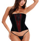 Strapless Velvet Bustier