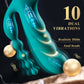 Cuentas anales Nimbus Tri-Action y vibrador de clítoris Rabbit