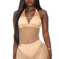 Strapless Mesh Chemise