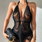 V-Cut Fringe Chemise